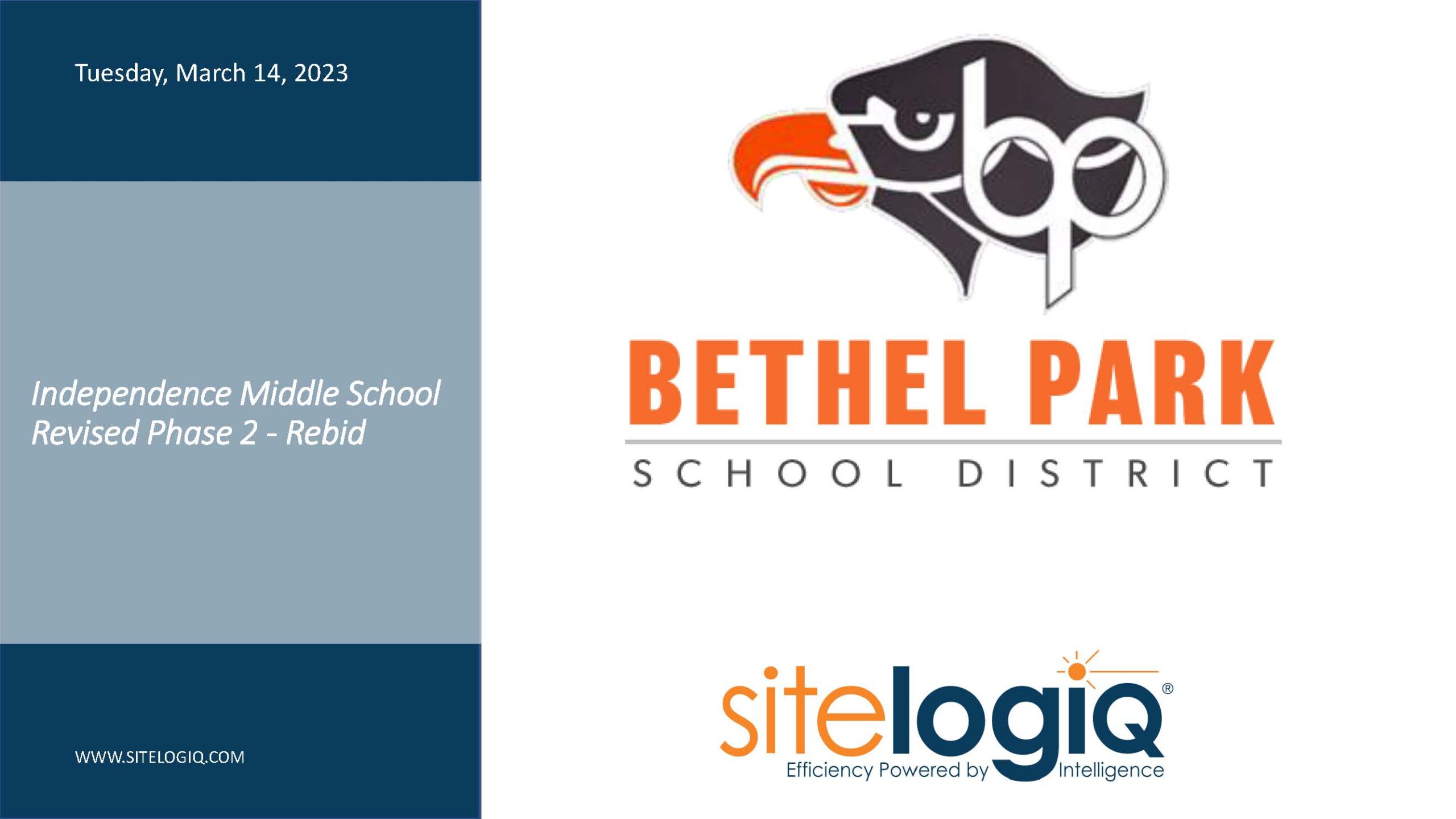 Bethel Park School District - Independence Middle School Project Update March 14 2023-AB_Page_01