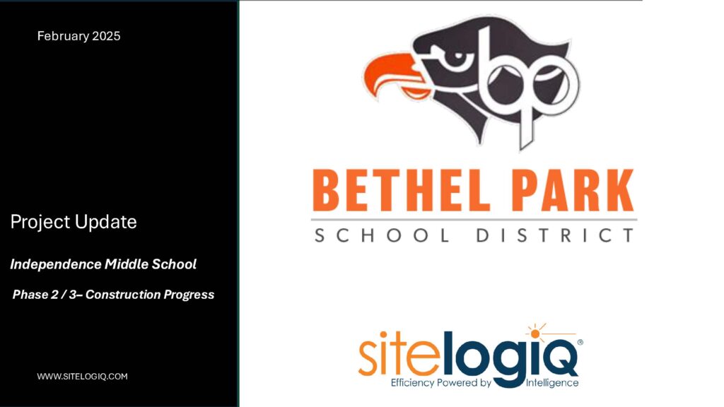 Bethel Park School District - Independence Middle School Project Update January 2025 (1)_Page_1